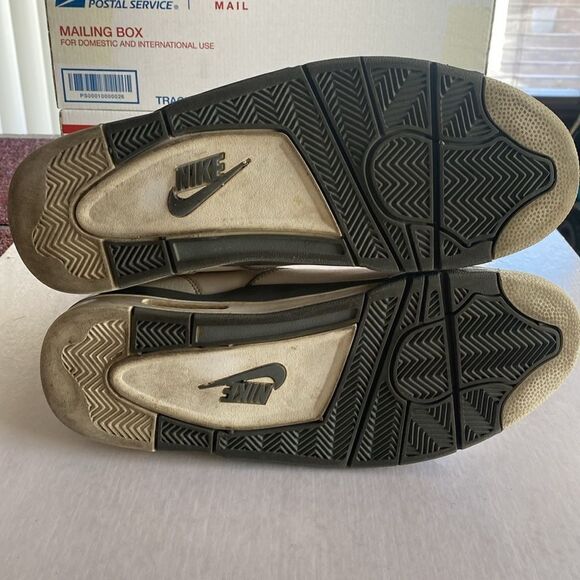 NIKE Air Flight Men’s Gray/ White Basketball Shoes #306252-109 Size 11
